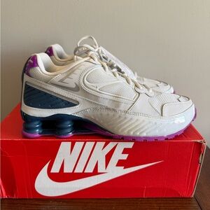 Nike Shox‎ Enigma white purple women’s 9 New